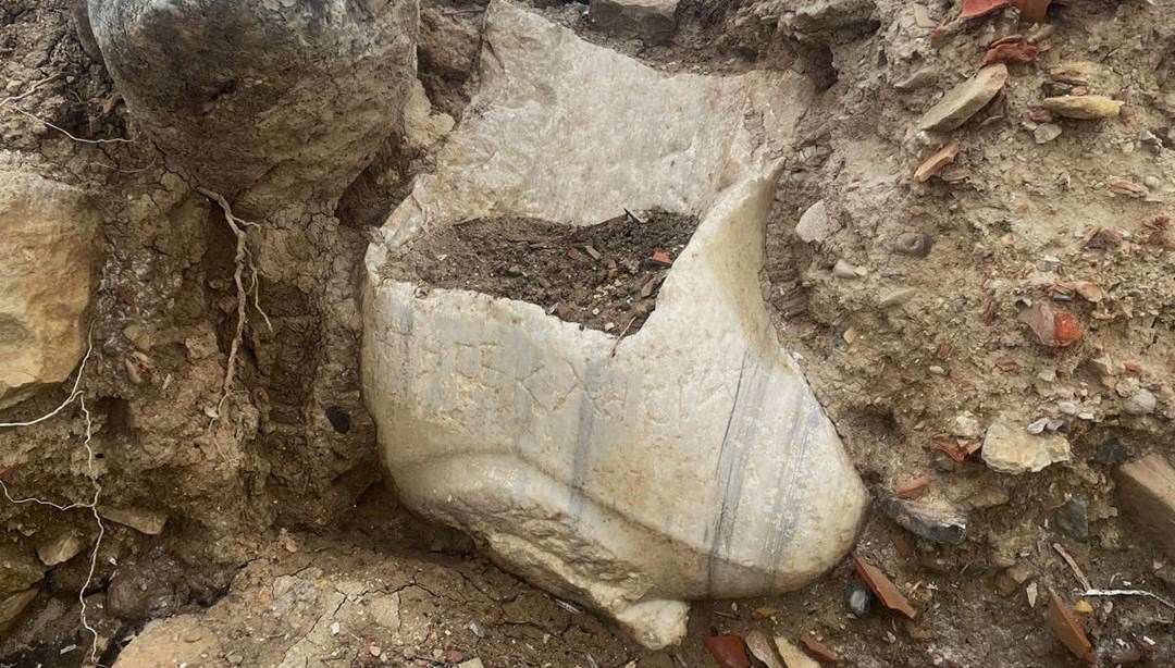 Dalgalar tarihi eseri ortaya çıkardı!