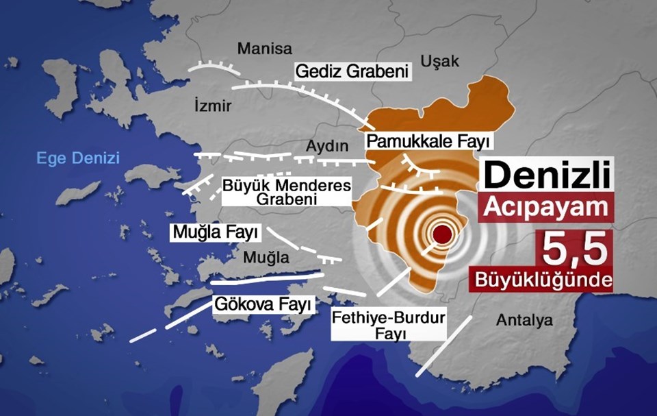 Denizli'de 5,5'lik deprem: 278 yapıda hasar var, 22 kişi yaralandı - 4