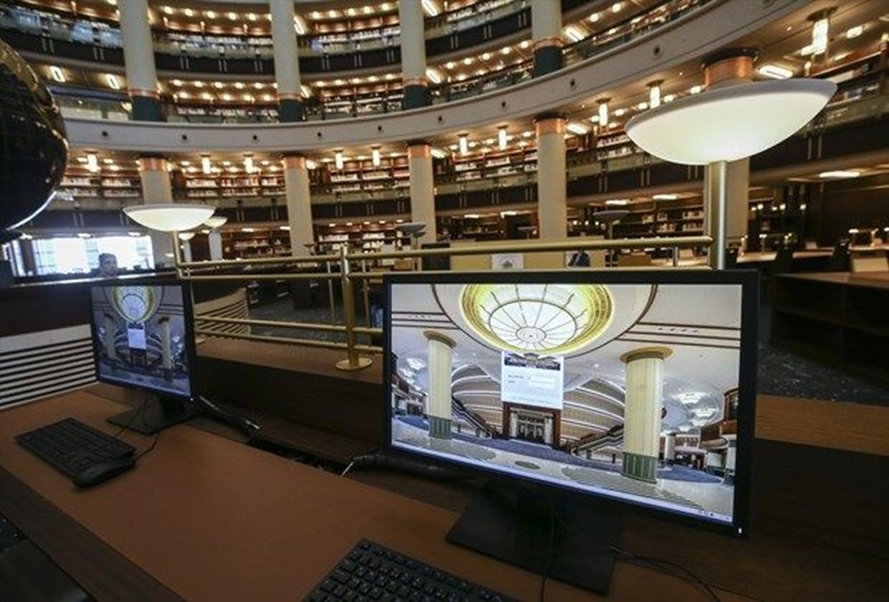 Cumhurbaşkanlığı Millet Kütüphanesi'ni 1 yılda yaklaşık 342 bin kişi ziyaret etti - 3