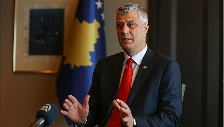 Savaş suçuyla itham edilen Kosova Cumhurbaşkanı Haşim Thaçi görevinden istifa etti