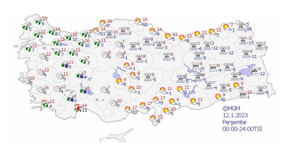 3 il için turuncu kodlu yağış uyarısı (Bugün hava durumu nasıl olacak) - 6