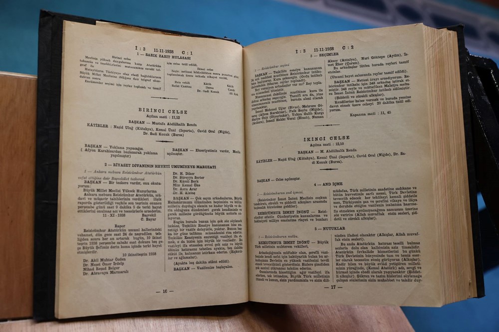 Atatürk'ün vefatının ardından ilk anma TBMM'de yapıldı 4