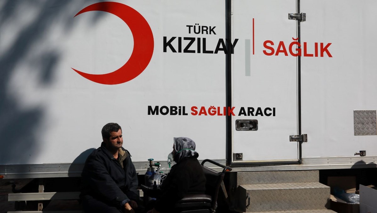 Kızılay, mobil sağlık araçlarının güncel konumlarını paylaştı