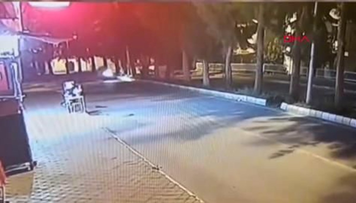Refüje çarpan motosikletin sürücüsü öldü Refüje çarpan motosikletin sürücüsü öldü