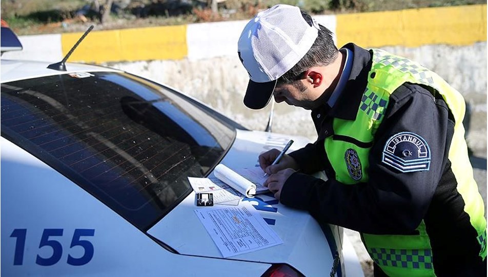Drift atan sürücüye 47 bin 385 lira ceza kesildi