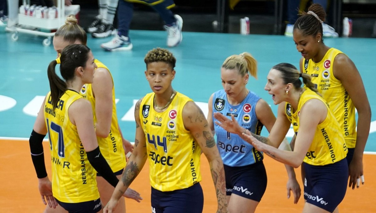 Şampiyonlar Ligi yarı final | Fenerbahçe Opet, Allianz Vero Volley'e yenildi