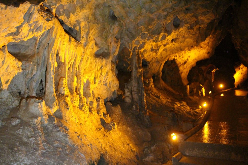 Türkiye�nin turizme açılan ilk mağarası İnsuyu Mağarası NTV