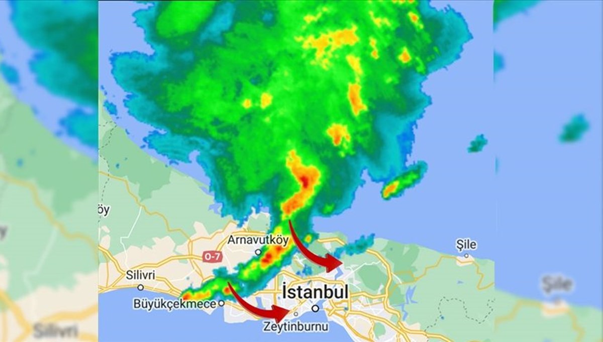 İstanbul'da şiddetli sağanak İstanbul'da şiddetli sağanak