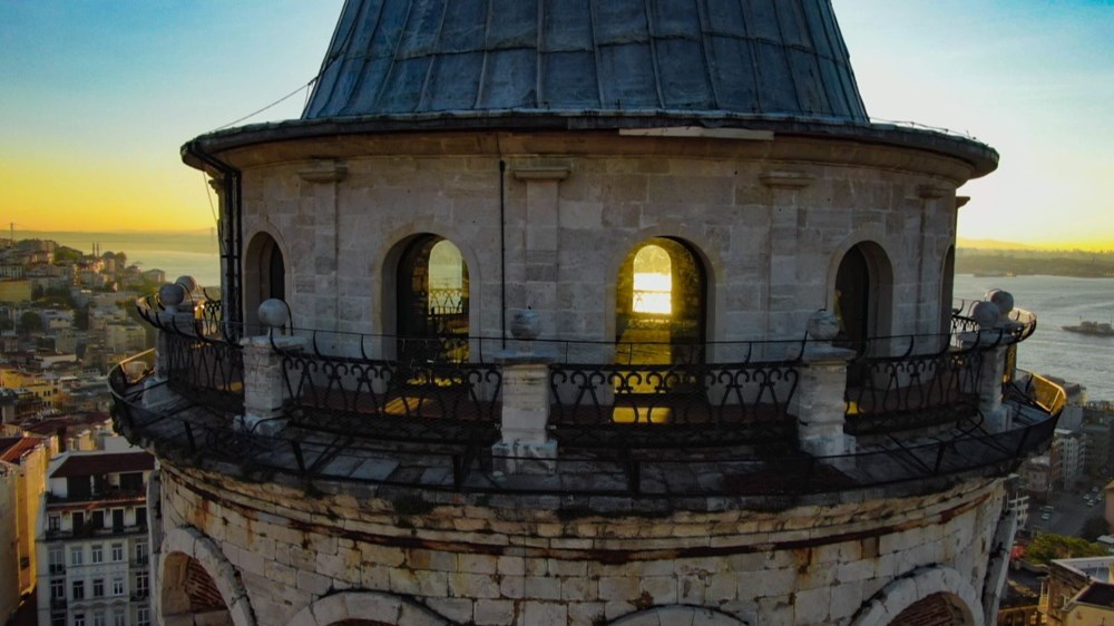 Restore edilen Galata Kulesi’nde gün doğumu - 2