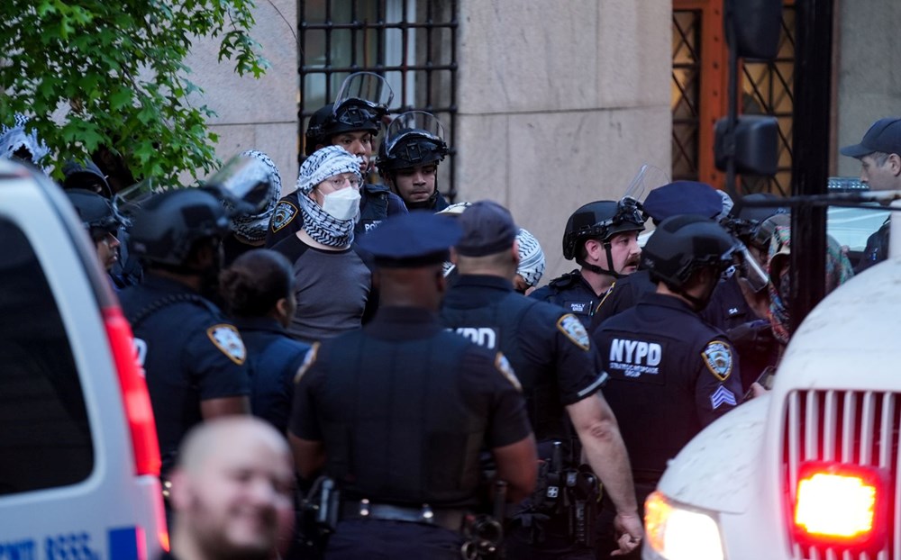 Columbia Üniversitesi'nde Filistin'e destek eylemi: En az 70 gözaltı - 4