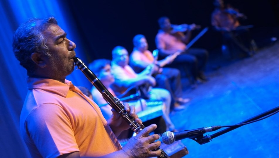 Temizlik işçilerinden konser