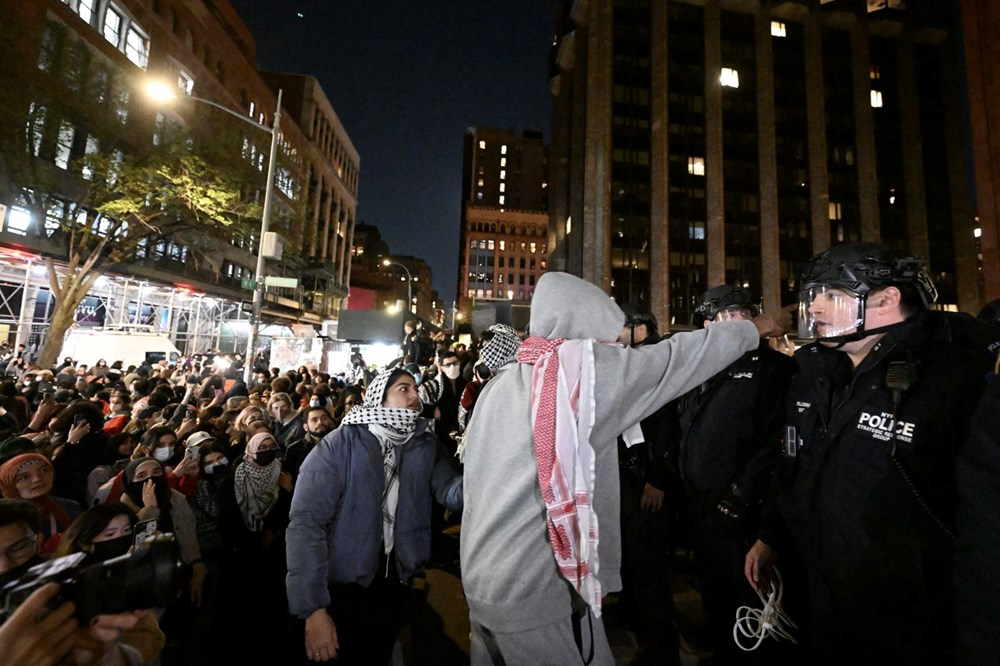 ABD üniversitelerinde Gazze protestosu: Dersler iptal edildi, yüzlerce kişi gözaltına alındı - 17