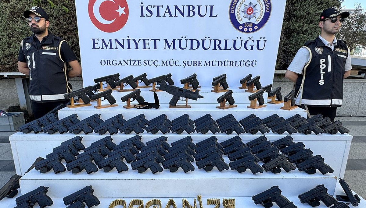 İstanbul'da 'motosikletli çete' operasyonu