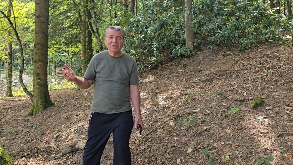 Bin 200 kilometre uzaktan gelip diktiği fidanlar orman oldu - 4