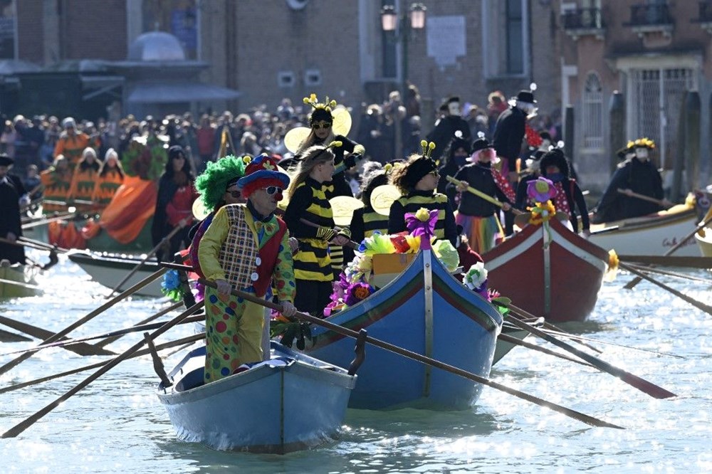 Venedik Karnavalı, Büyük Kanal’da renkli başlangıç yaptı - 5