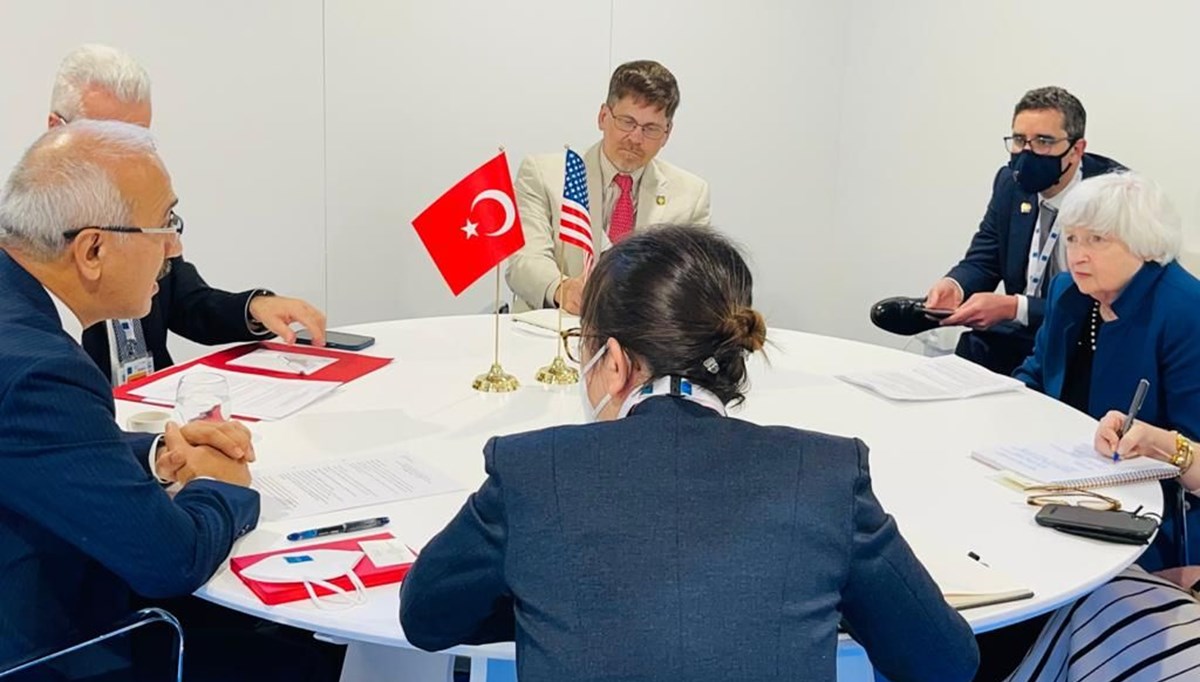 SON DAKİKA: Bakan Elvan, ABD Hazine Bakanı Yellen ile görüştü