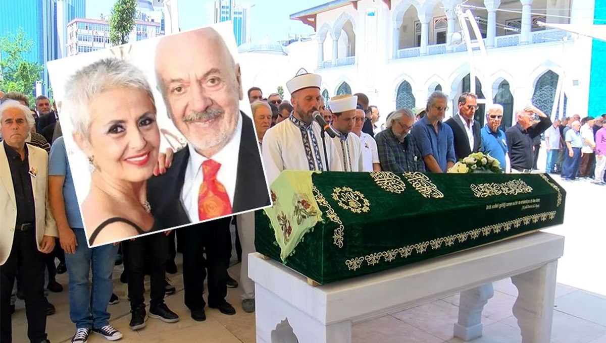 Sunucu Erkan Yolaç'ın eşi Asuman Tuğberk Yolaç son yolculuğuna uğurlandı