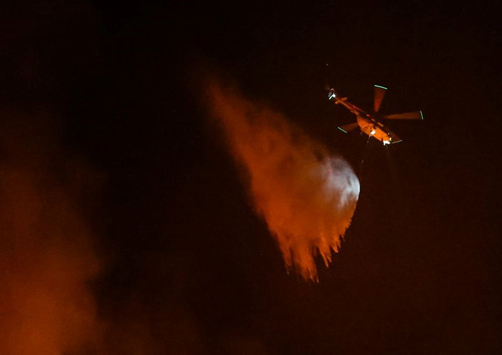 Aydın Söke'de orman yangını - 3