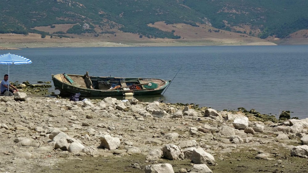 İkizcetepeler Barajı'nda su seviyesi düştü, köy kalıntıları ortaya çıktı - 10