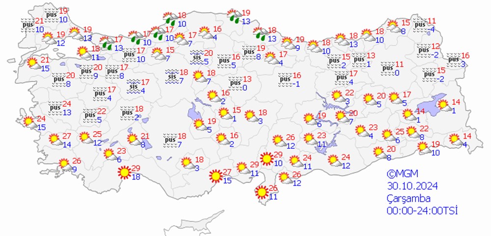 Sıcaklıklar yine düşecek: Yeni haftada hava nasıl olacak? - 11