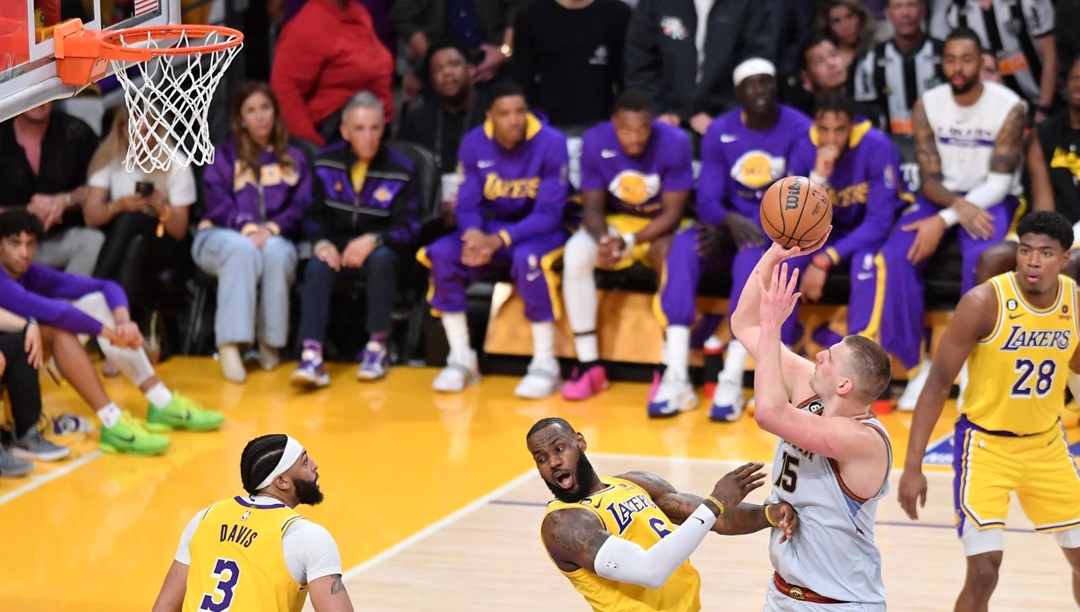 NBA'de ilk finalist belli oldu: Denver Nuggets, Los Angeles Lakers'ı "süpürdü"