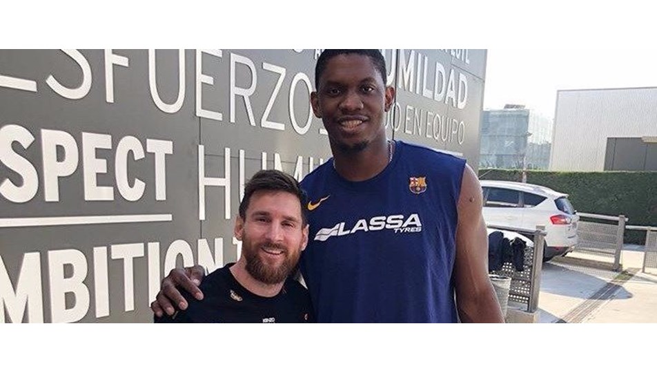 Messi'nin 2.08'lik yeni kankası