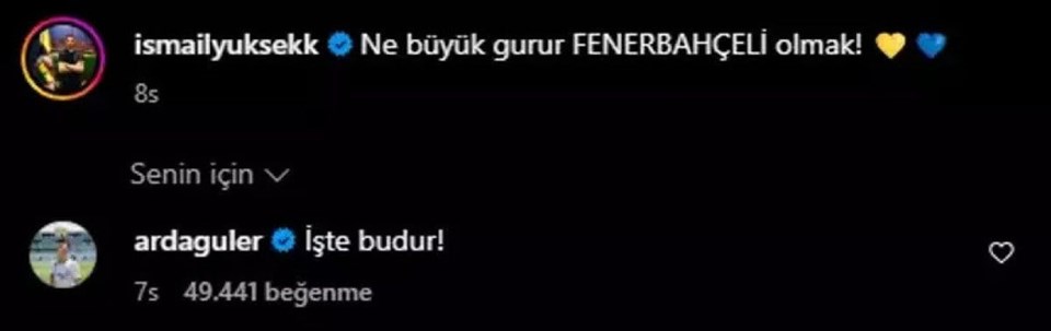 Arda Güler'den Trabzonspor maçı sonrası İsmail Yüksek'e destek - 1