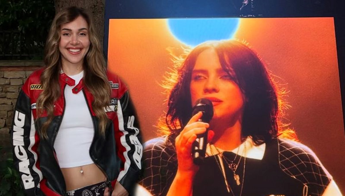 Berfu Yenenler'in Billie Eilish mutluluğu: İnanılmaz
