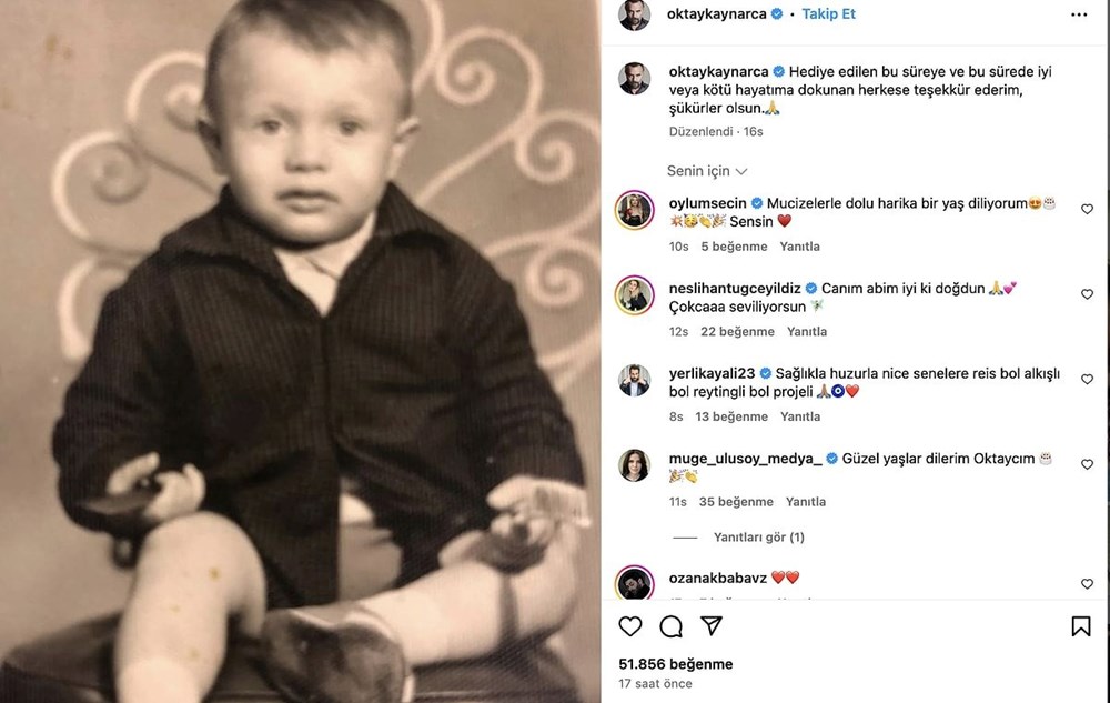 Gizem Karaca 20 yıl evvelki halini paylaştı (Ünlülerin çocukluk ve gençlik halleri) 99