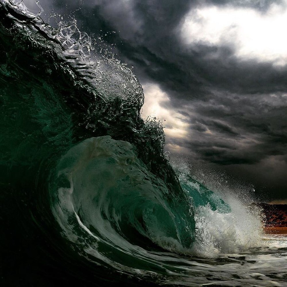 Better ocean. Австралийский фотограф Мэтт Берджесс. Мощь океана. Мощь воды. Буйство океана.