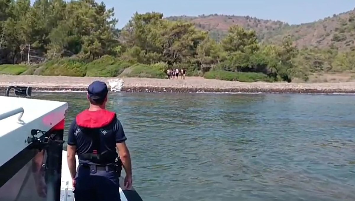 Datça’da 6 düzensiz göçmen yakalandı