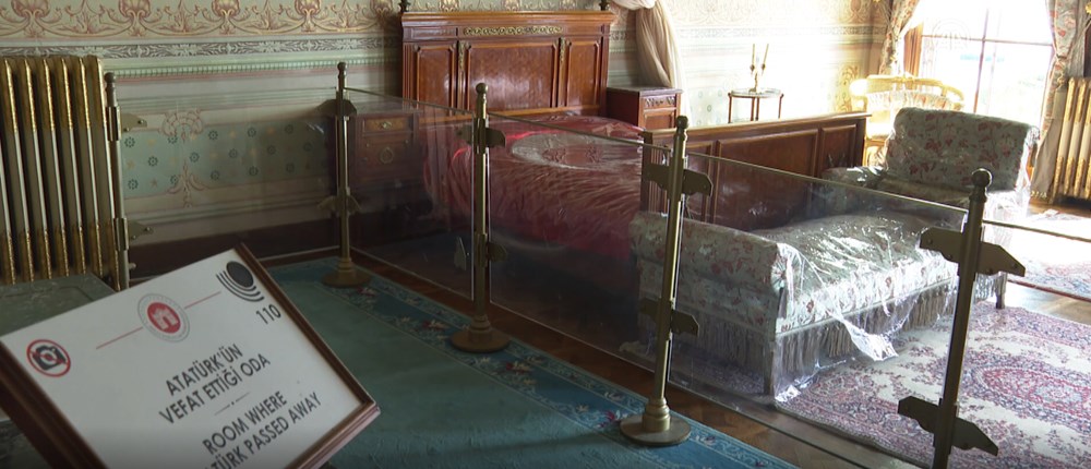 Dolmabahçe Sarayı'nda 71 numaralı oda 10 Kasım ziyaretlerine hazır - 3