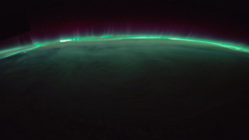 Kutup ışıkları uzaydan görüntülendi - 2