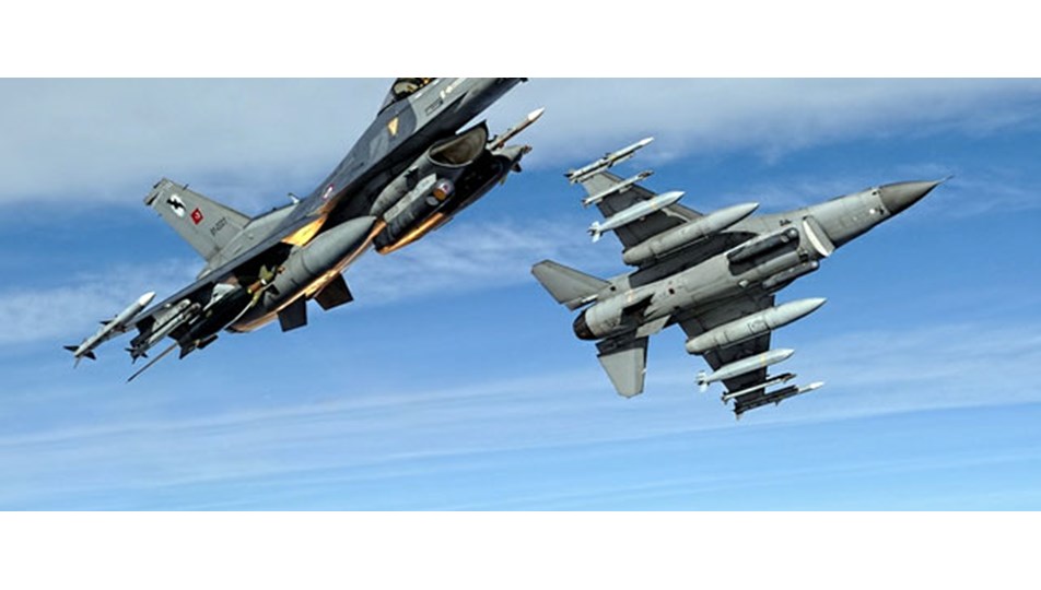 TSK: 3 Suriye helikopteri F16'larla uzaklaştırıldı
