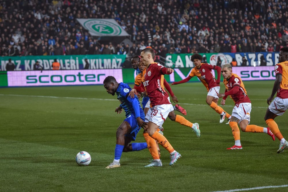 Canlı anlatım: Galatasaray, Rize deplasmanında - 5
