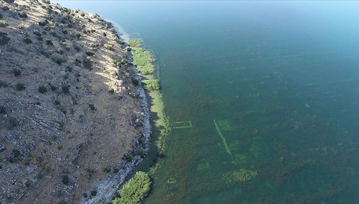 Sular çekilince Alaaddin Keykubad'ın sarayındaki kalıntılar ortaya çıktı