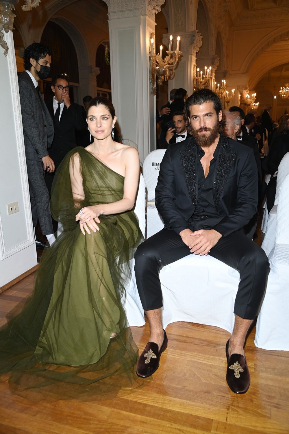 Can Yaman 78. Venedik Film Festivali kırmızı halısında - 6