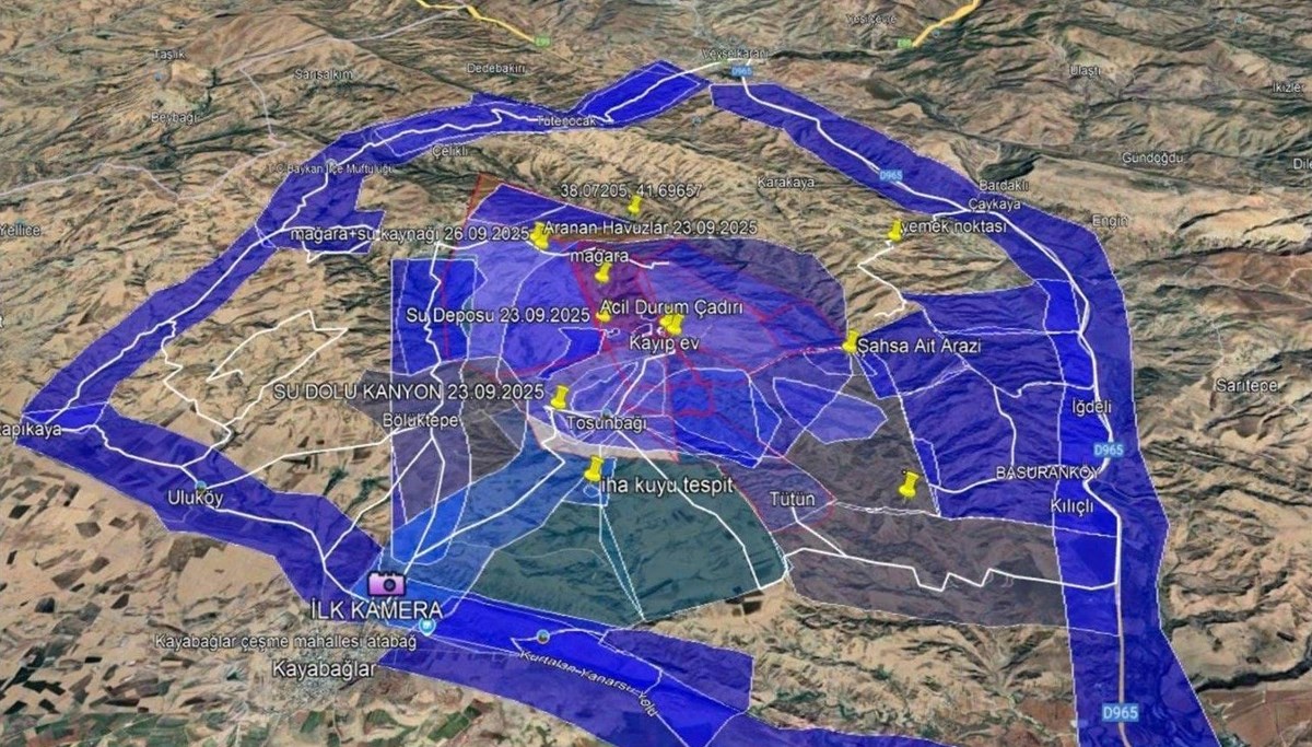 Siirt'te kayıp şahıs havadan ve karadan destekle aranıyor Siirt'te kayıp şahıs havadan ve karadan destekle aranıyor