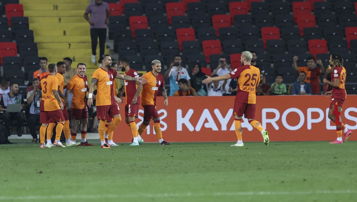 Galatasaray, Gaziantep FK deplasmanında farklı kazandı Galatasaray, Gaziantep FK deplasmanında farklı kazandı
