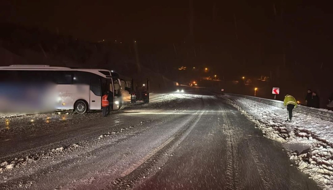 Malatya'da yolcu otobüsü kazası: Yaralılar var