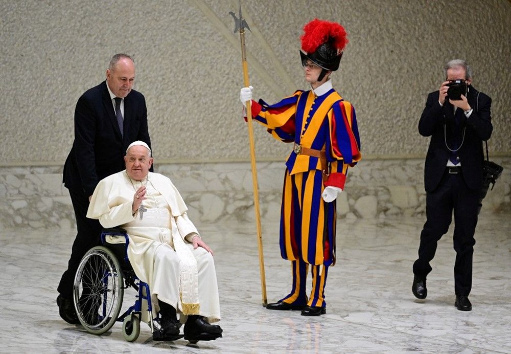 Papa Francis'in cenazesi prova ediliyor: İsviçreli Muhafızlar hazır! - 3