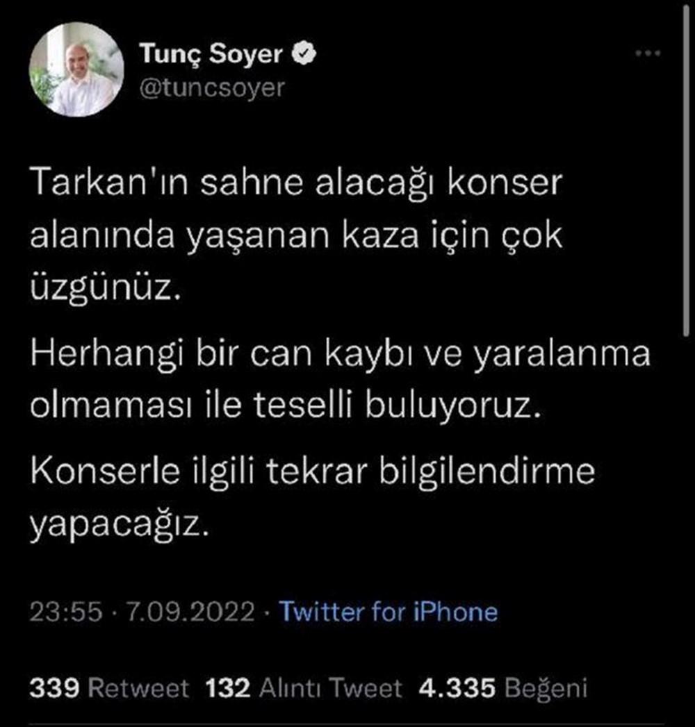 Tarkan'dan İzmir konseri öncesi fotoğraflı mesaj - 3