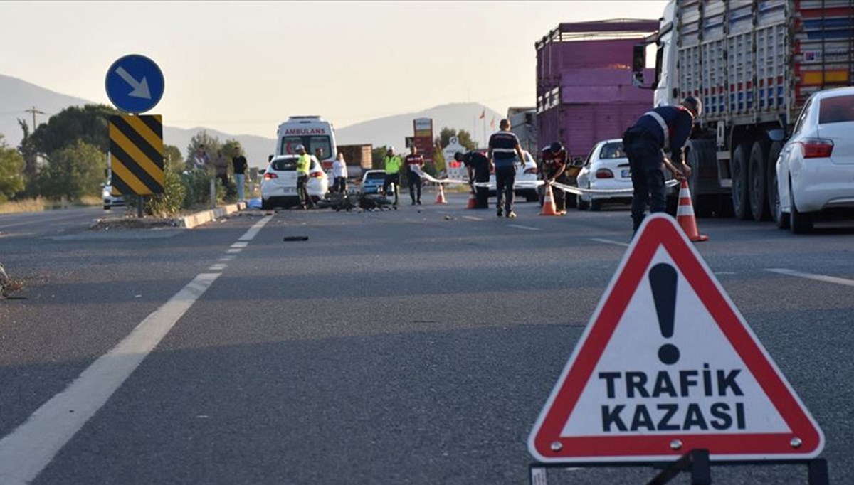 Çorum'da su deposuna çarpan motosikletin sürücüsü öldü