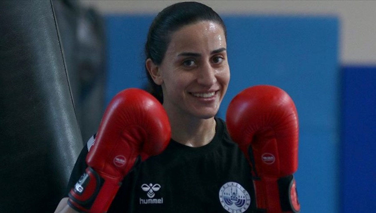 Milli boksör Gizem, olimpiyatta madalya istiyor Milli boksör Gizem, olimpiyatta madalya istiyor