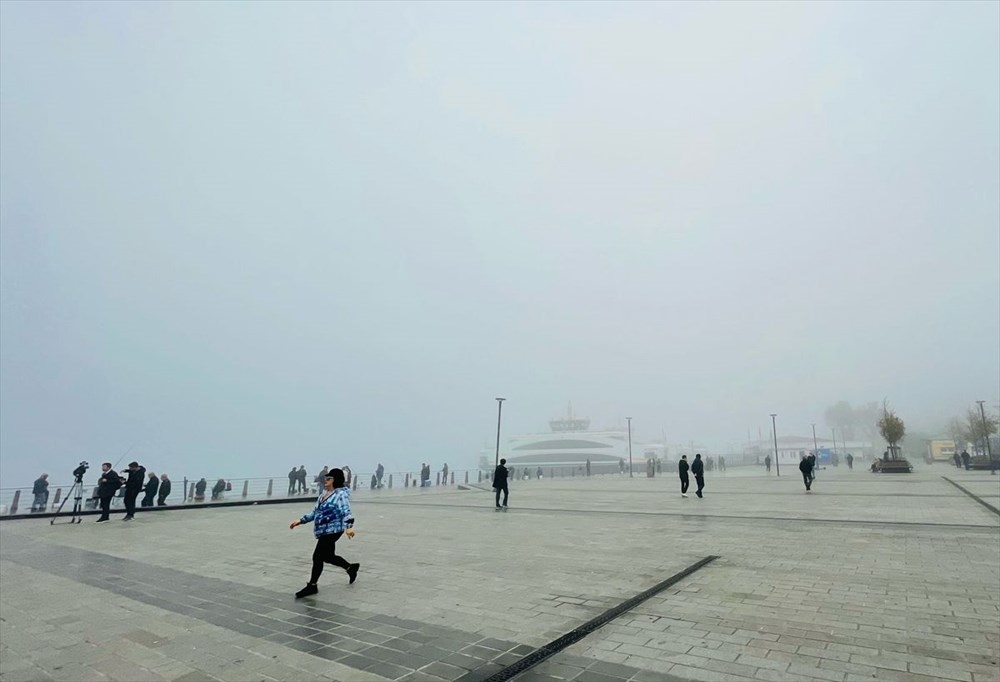 İstanbul'da güne sisle uyandı - 22