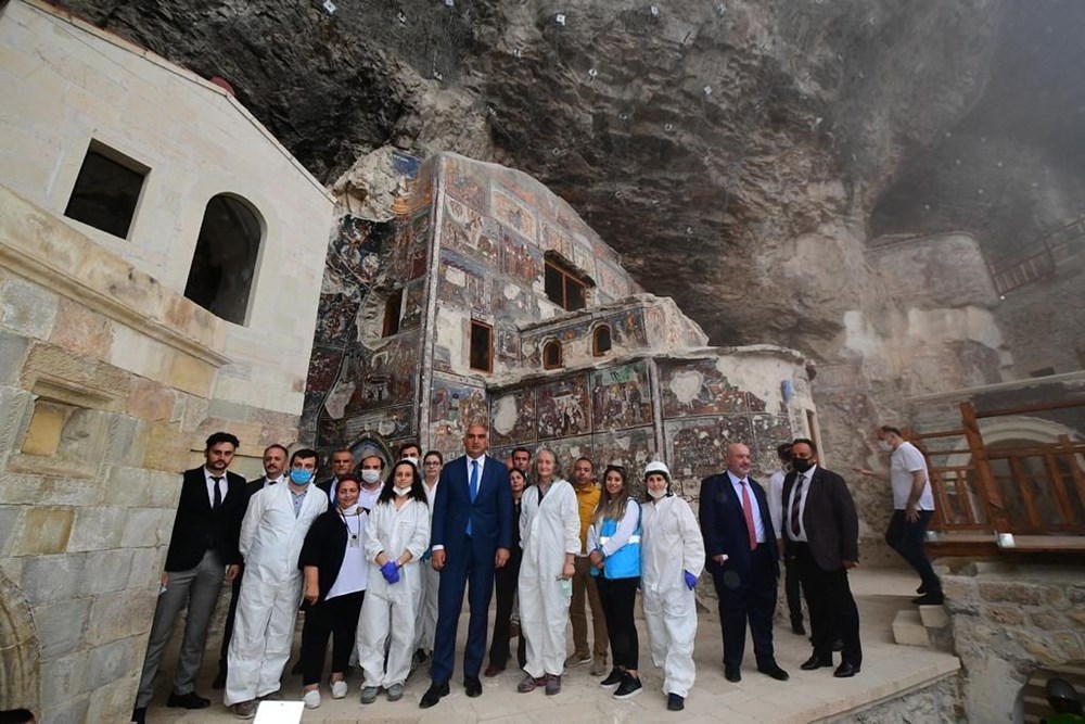 Sümela Manastırı 5 yıl sonra ziyarete açıldı - 3