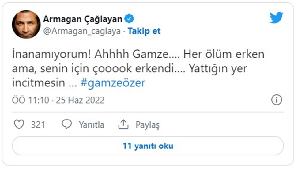 Fenomen dizilerin senaristi Gamze Özer hayatını kaybetti - 1