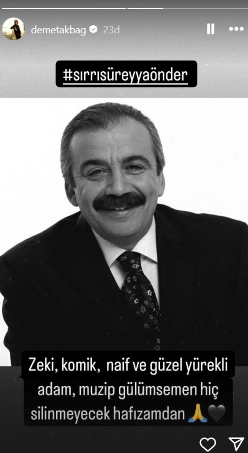 Ünlü isimlerden Sırrı Süreyya Önder'e veda: Çok erken gittin abi - 10