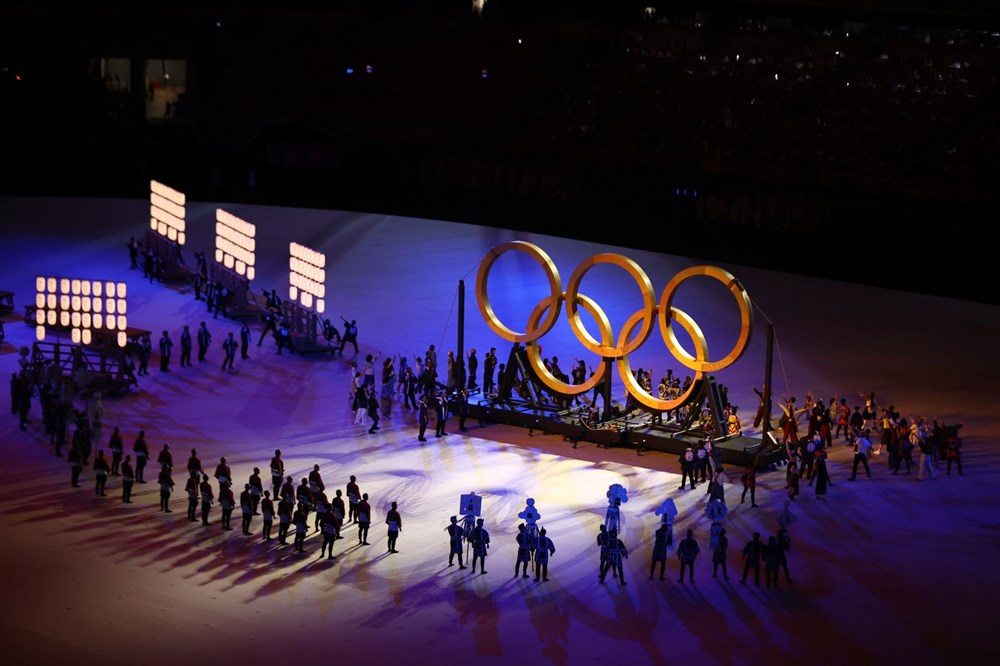 2020 Tokyo Olimpiyatları görkemli açılış töreniyle başladı - 68