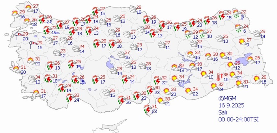 Yeni haftada yağmur geliyor, hava serinliyor - 1